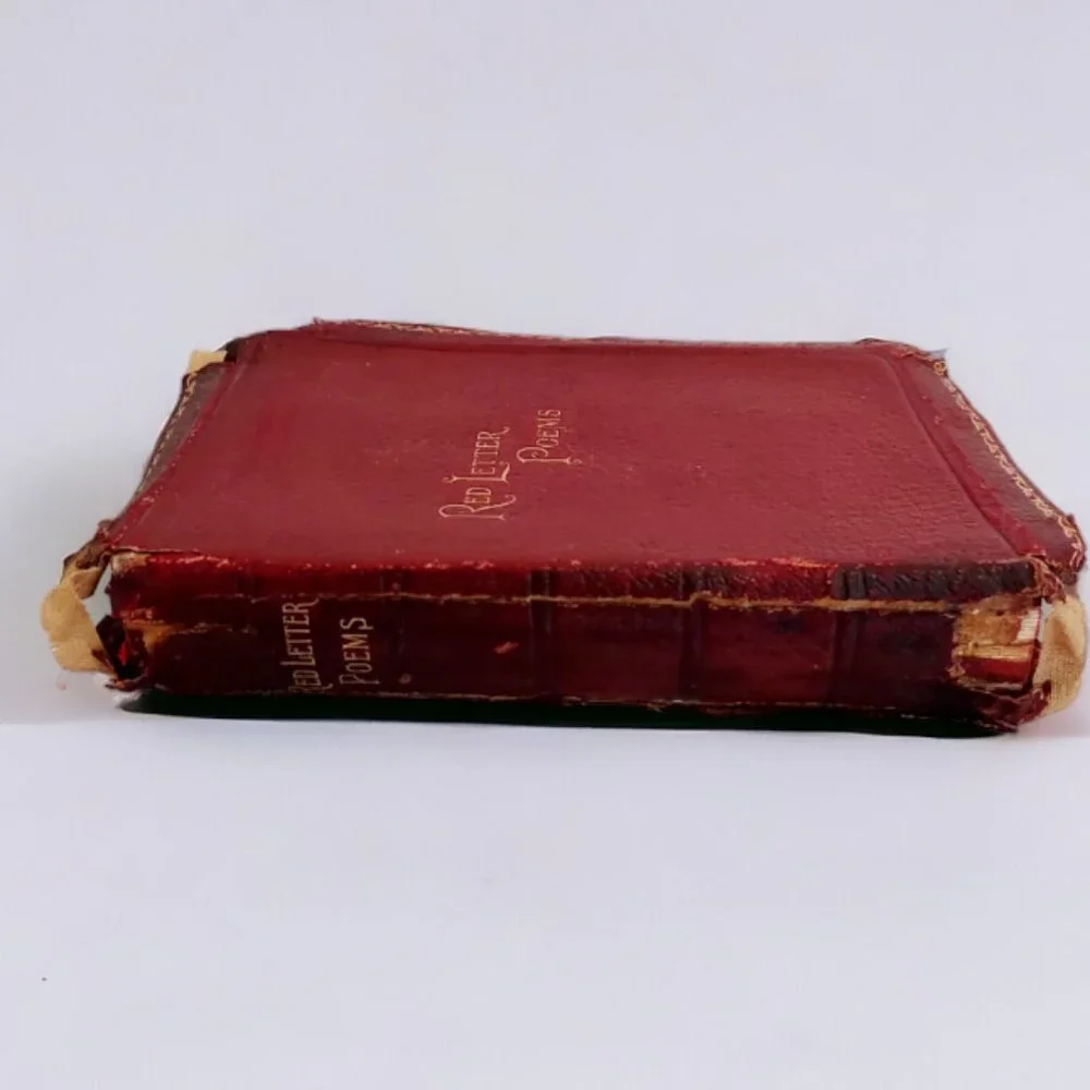 RARE & UNIQUE Red-Letter Poems by English Men & Women Book by Thomas Cro…